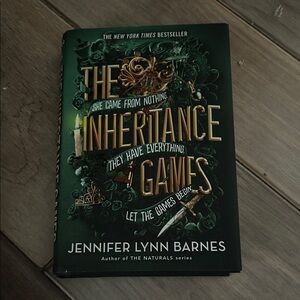 The Inheritance Games by Jennifer Lynn Barnes - Green Cover